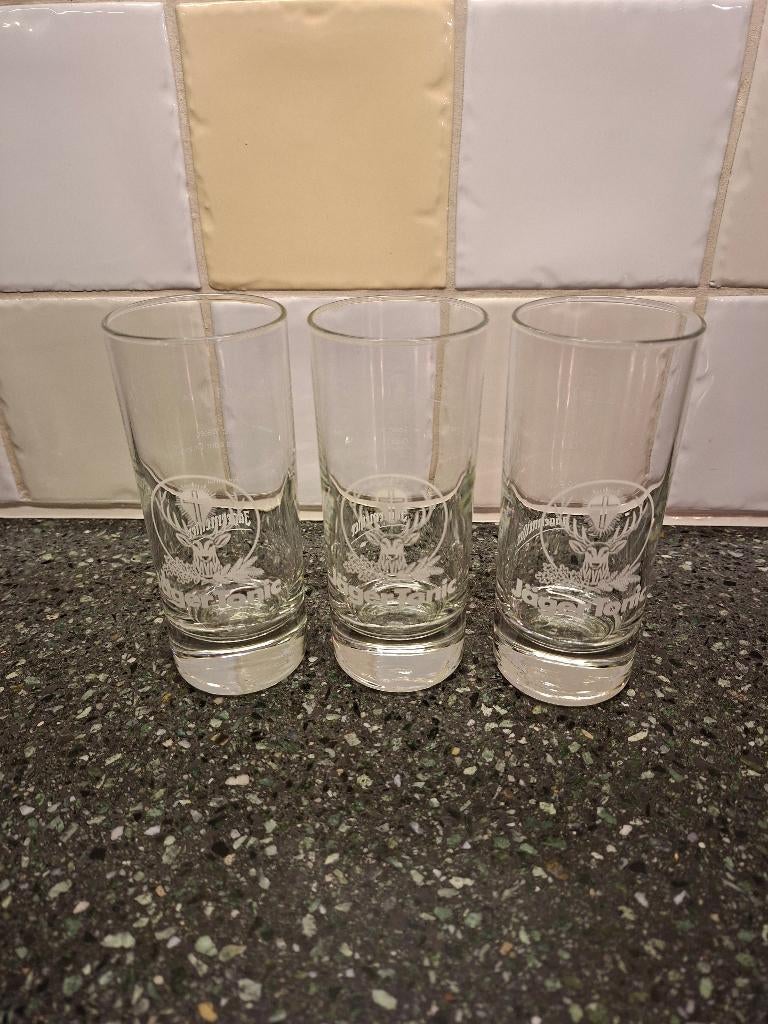Jägermeister Tonic glazen - 3 stuks - Jäger Tonic, Verzamelen, Glas en Borrelglaasjes, Ophalen of Verzenden, Zo goed als nieuw