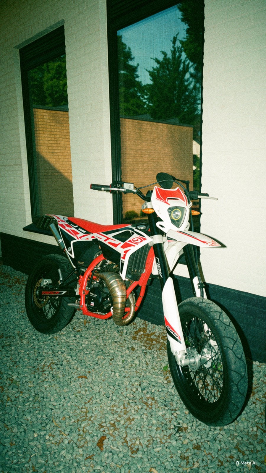 Platek Racing 50-70cc uitlaat met Carbon einddemper AM6, Ophalen of Verzenden, Gebruikt