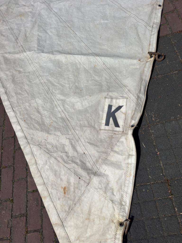 Zeil Fok gebruikt, Watersport en Boten, Ophalen, Gebruikt, Minder dan 15 m²