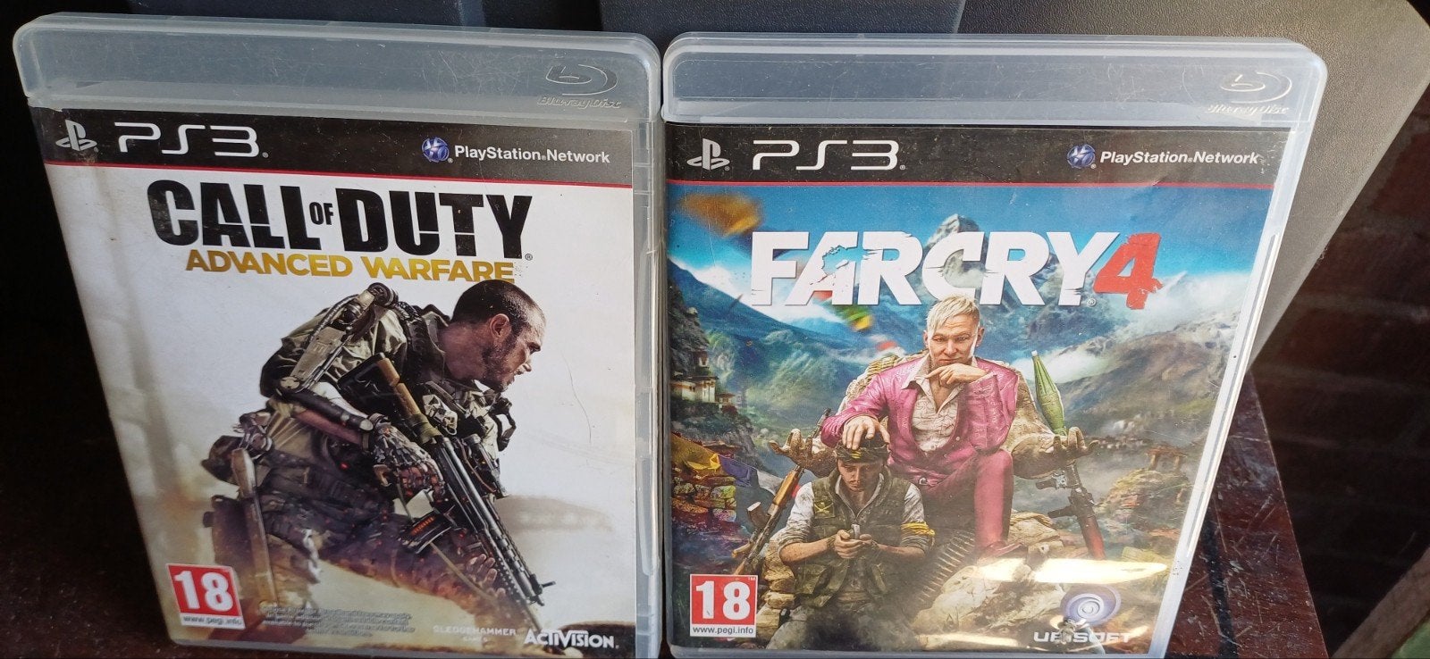Moet weg Call of Duty Advanced Warfare & Far Cry 4 PS3, Online, Gebruikt, Vanaf 18 jaar, Shooter