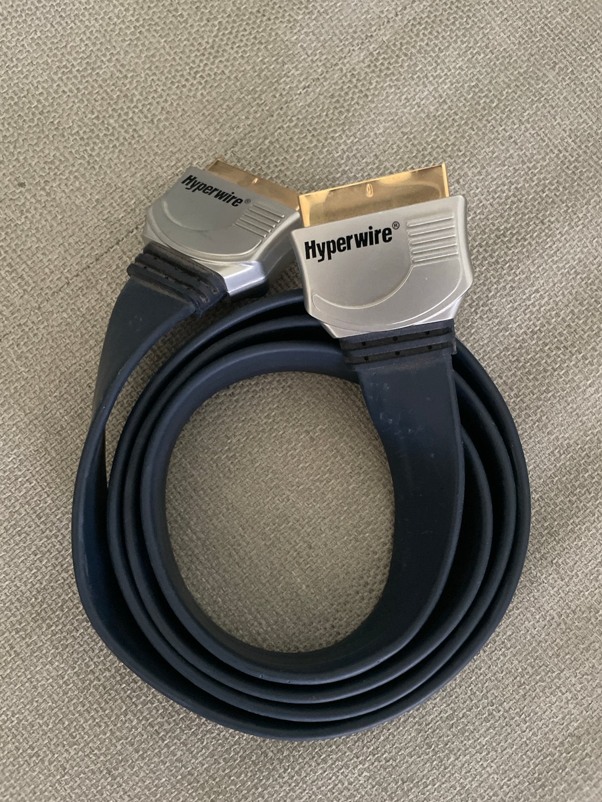 Hyperwire Scartkabel - 1.60m - Hoge Kwaliteit, Audio, Tv en Foto, Audiokabels en Televisiekabels, Ophalen of Verzenden, Gebruikt