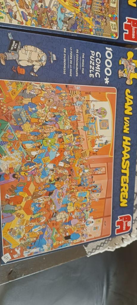 Jan van haasteren, Hobby en Vrije tijd, Denksport en Puzzels, Ophalen of Verzenden, 500 t/m 1500 stukjes, Zo goed als nieuw