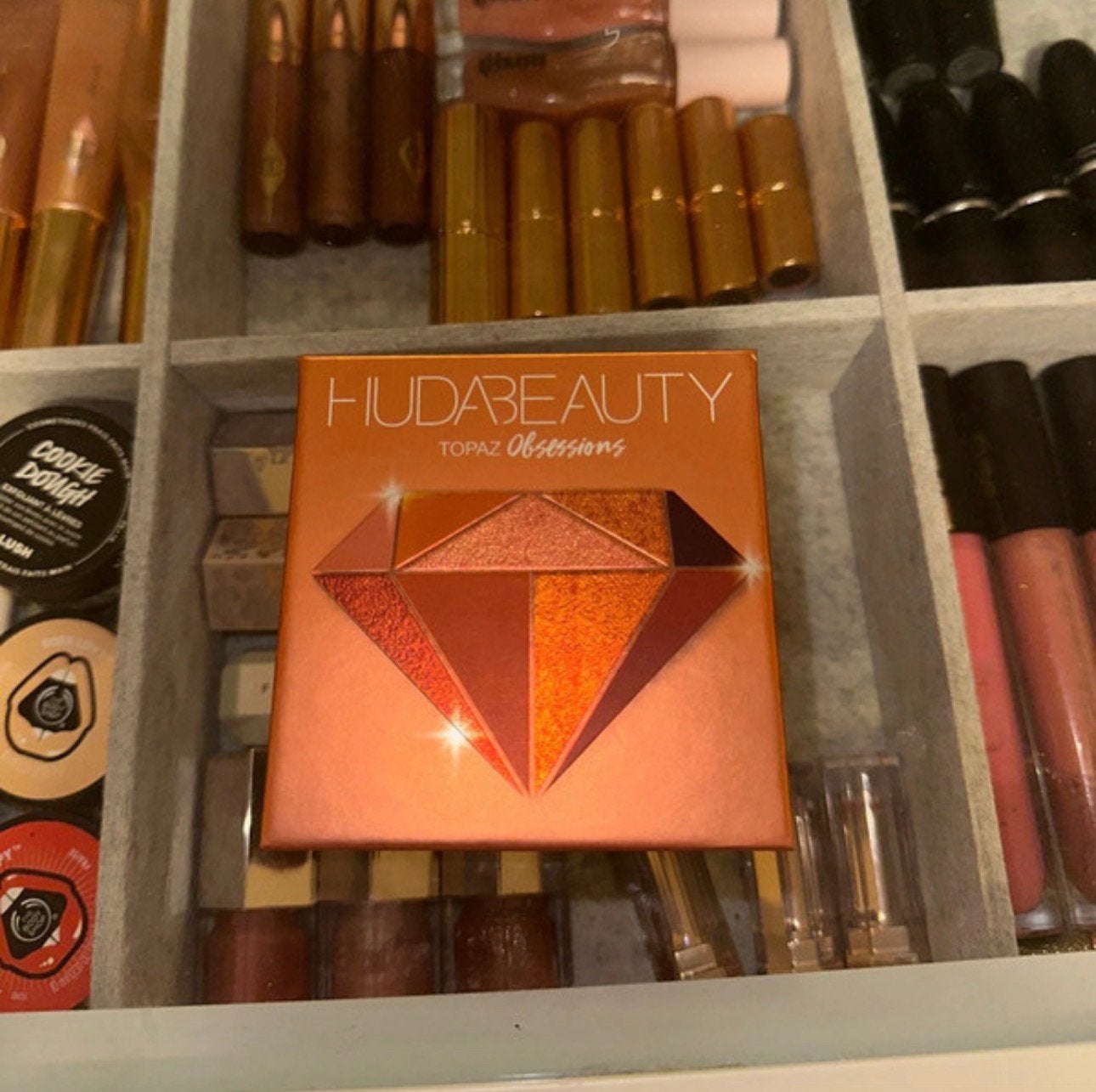 Huda Beauty Topaz Obsessions, Ophalen of Verzenden, Zo goed als nieuw, Ogen, Make-up