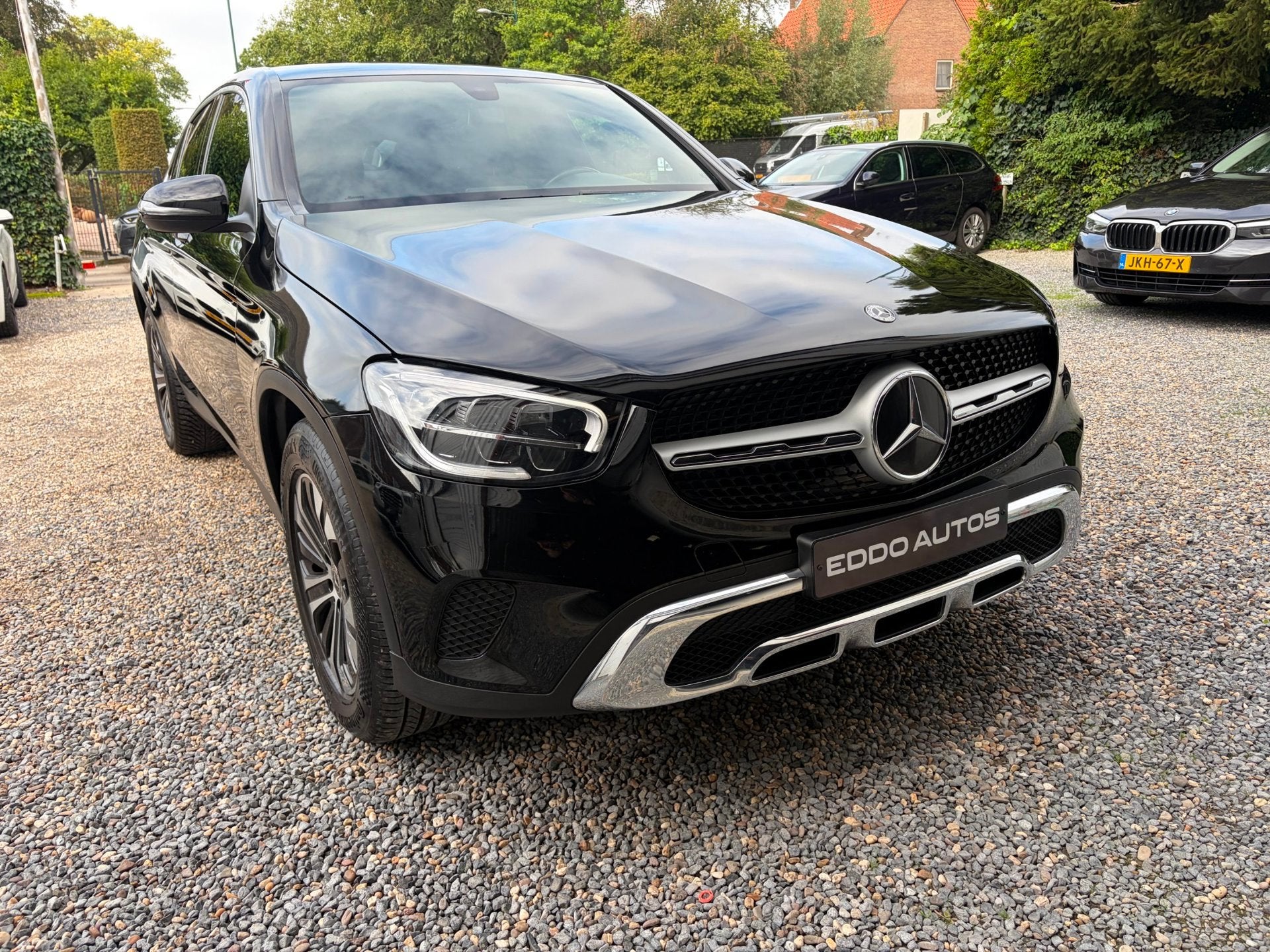 Mercedes-Benz GLC-klasse Coupé 200 Facelift Led, Auto's, Automaat, Dealer onderhouden, Gebruikt, Zwart