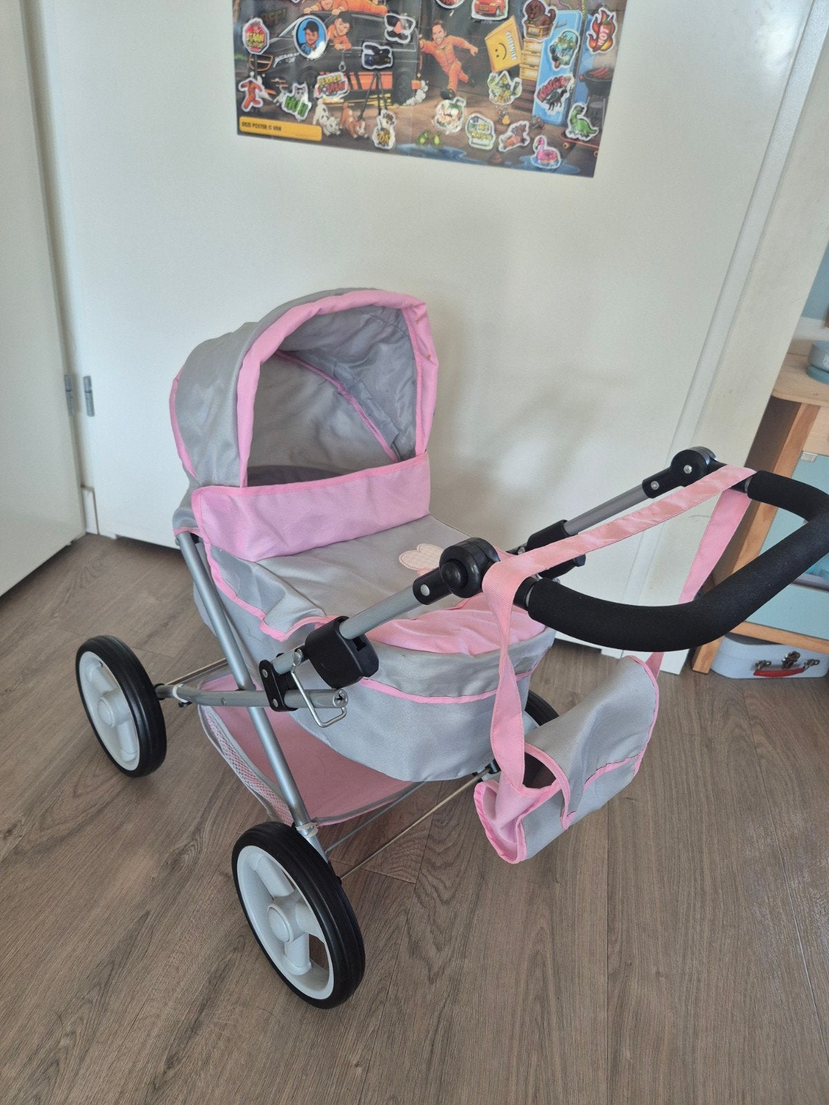 Poppenwagen met draagzak - Goede staat, Kinderen en Baby's, Ophalen, Gebruikt, Overige typen