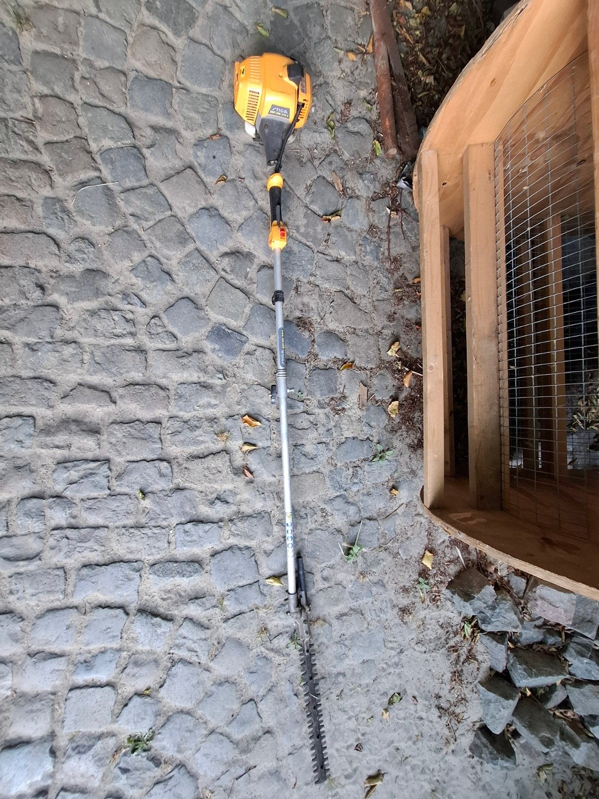 Combi bosmaaier heggenschaar kettingzaag - Lekt benzine, Tuin en Terras, Bosmaaiers, Ophalen, Gebruikt, Benzine, Stiga