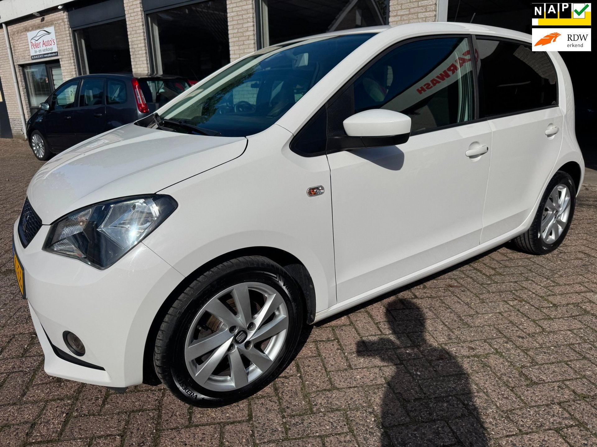 Seat Mii 1.0 Sport Dynamic AIRCO,LM VELGENORG 39591 UNIEK KM, Auto's, Voorwielaandrijving, Gebruikt, Electronic Stability Program (ESP)