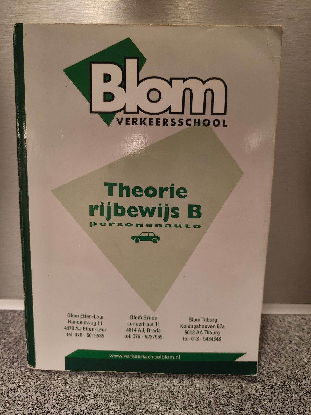 Blom verkeersschool Theorie Rijbewijs B Personen auto, Boeken, Studieboeken en Cursussen, Ophalen of Verzenden, Zo goed als nieuw