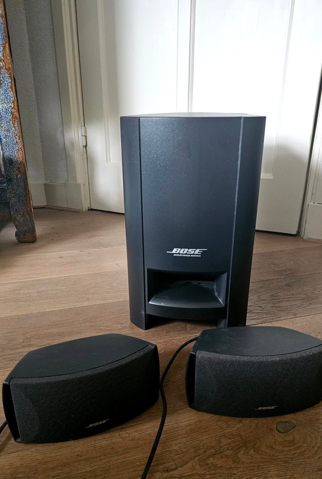 BOSE speakerset antraciet, Ophalen of Verzenden, Gebruikt, Complete surroundset, Bose