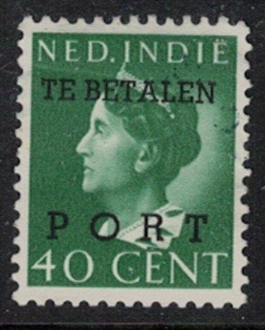 A22 Ned.Indie Port 52 gestempeld, Verzenden, Gestempeld, Nederlands-Indië
