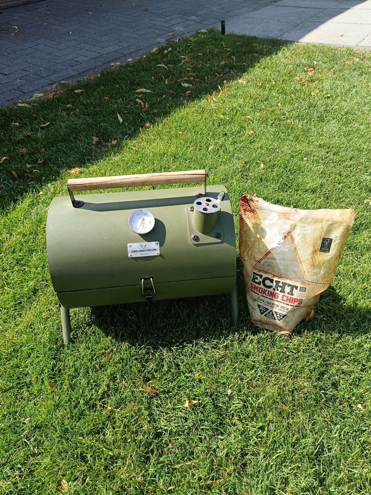 Draagbare BBQ Smoker - Ideaal voor picknicks en camping, Ophalen, Gebruikt, Onbekend