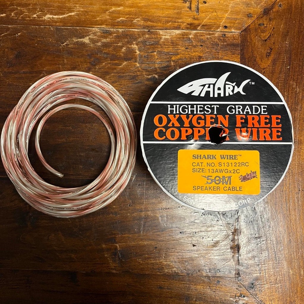 SHARKWIRE speakerkabel 2 aderig restantstuk 13M, 10 meter of meer, -, -, Nieuw