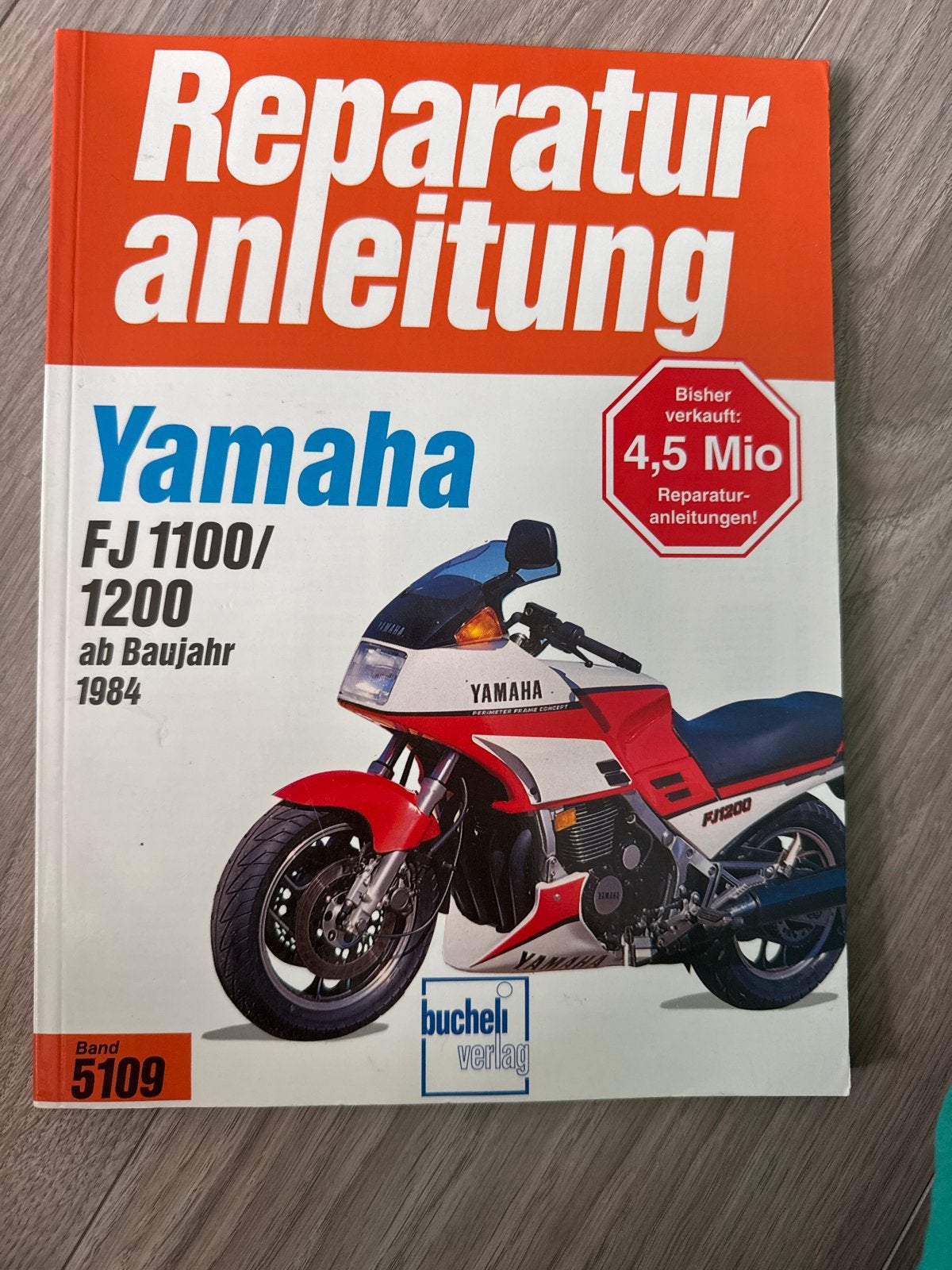 Yamaha FJ 1100/1200 Reparatiehandleiding (vanaf 1984), Ophalen of Verzenden, Gelezen, Overige merken