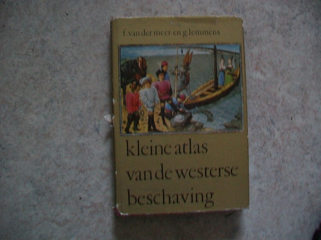 Kleine atlas van de Westerse Beschaving, F. van der Meer en G. Lemmens, Europa, Ophalen of Verzenden, Zo goed als nieuw