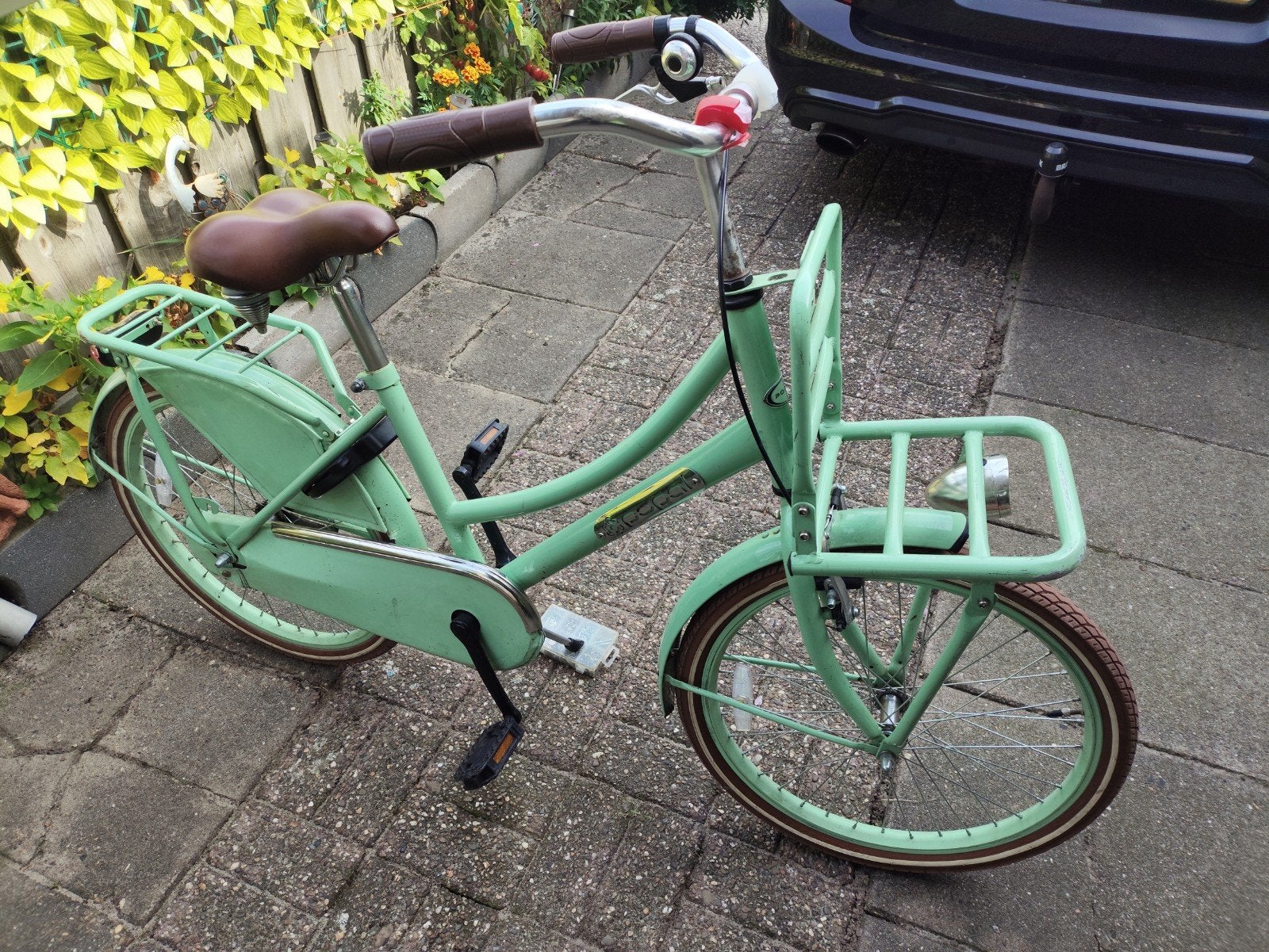 Transport fiets, Fietsen en Brommers, Ophalen, Terugtraprem, 22 inch, Gebruikt