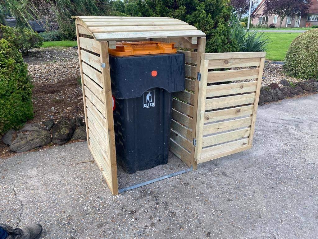 praktische kliko ombouw - direct leverbaar, Ophalen of Verzenden, Nieuw, Hout, Containerberging
