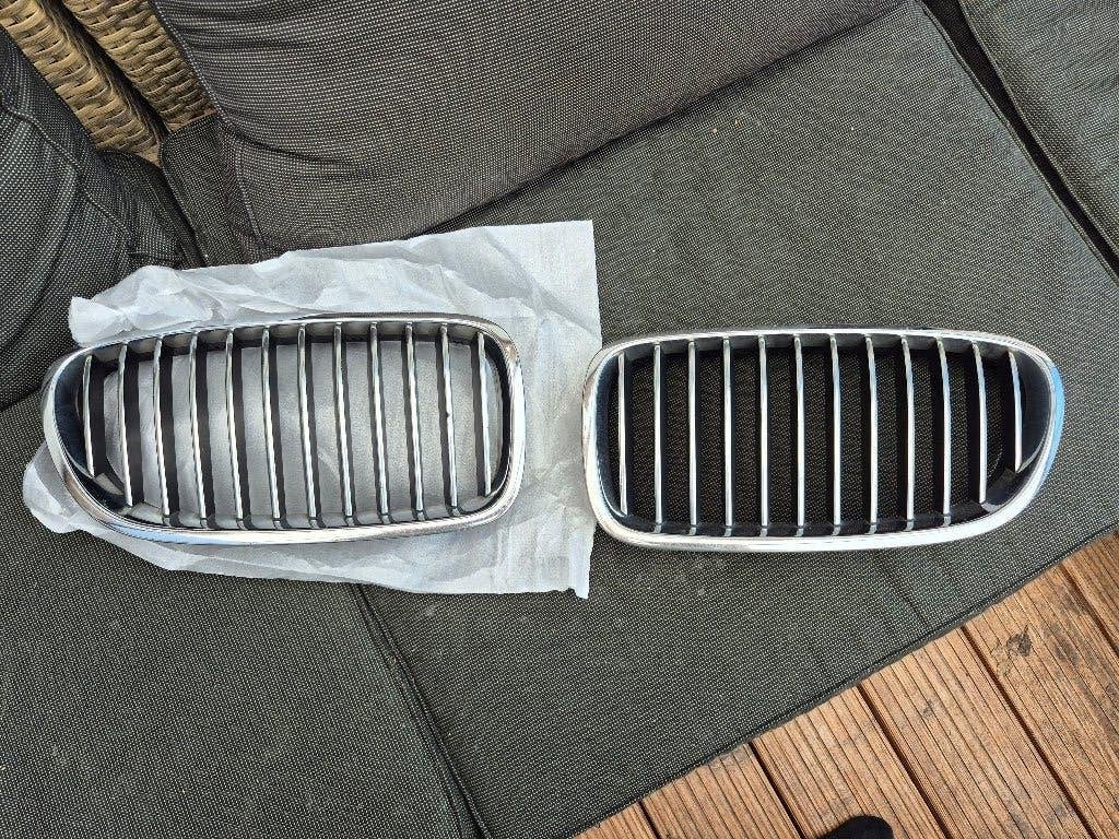 Originele chrome BMW nieren f10/f11, Ophalen, Gebruikt, BMW