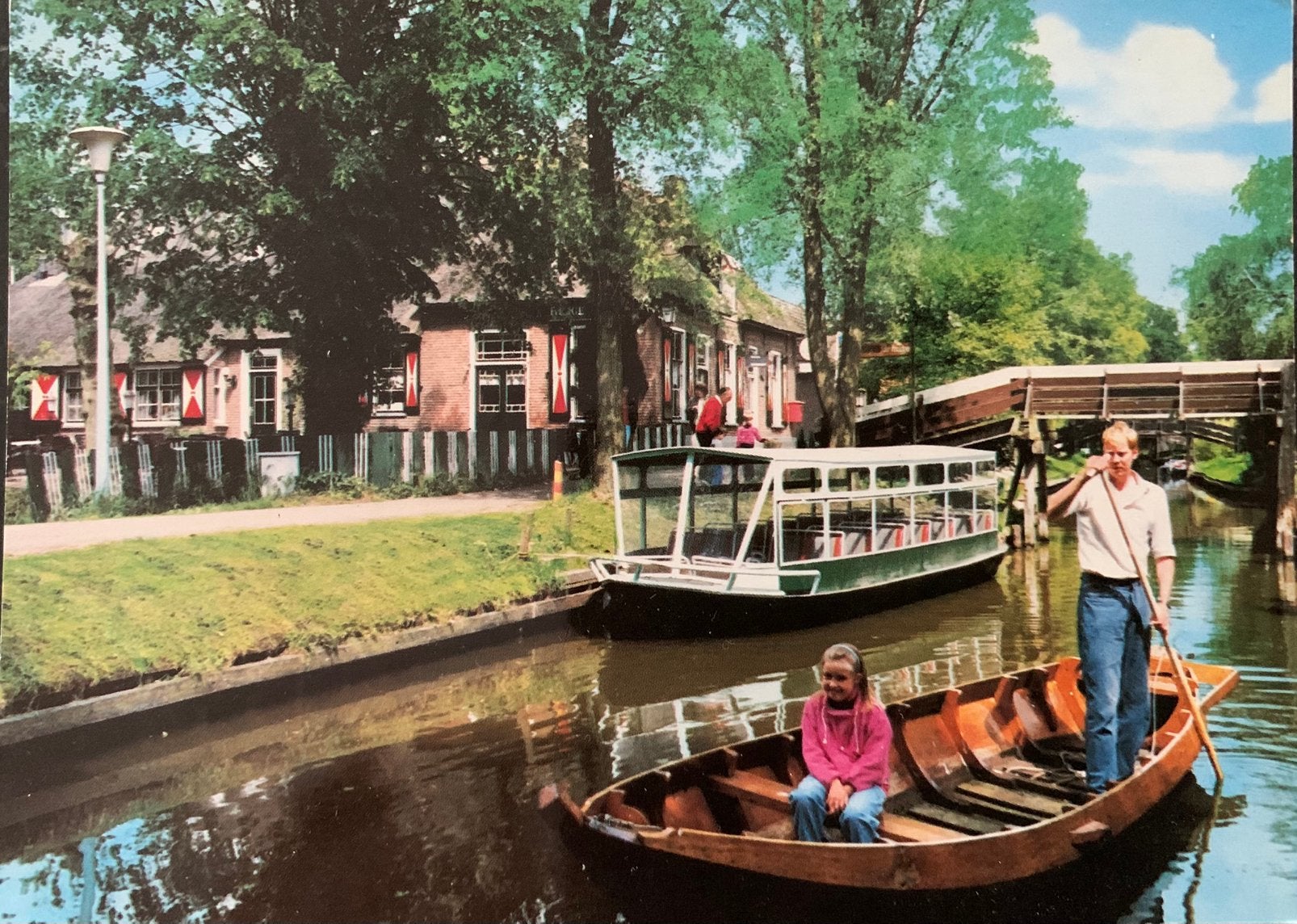 Groeten uit Giethoorn., Ophalen of Verzenden, 1960 tot 1980, Overijssel