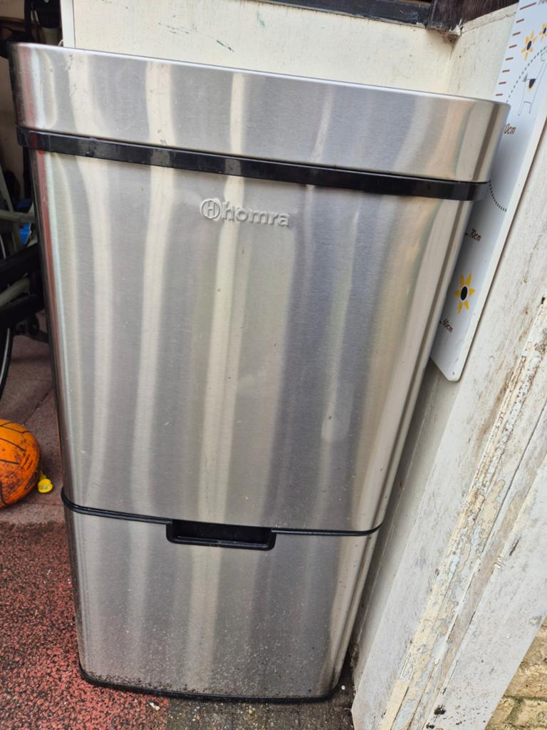 Prullenbak, Huis en Inrichting, Woonaccessoires | Prullenbakken, 40 liter of meer, Ophalen of Verzenden, Gebruikt, Minder dan 50 cm