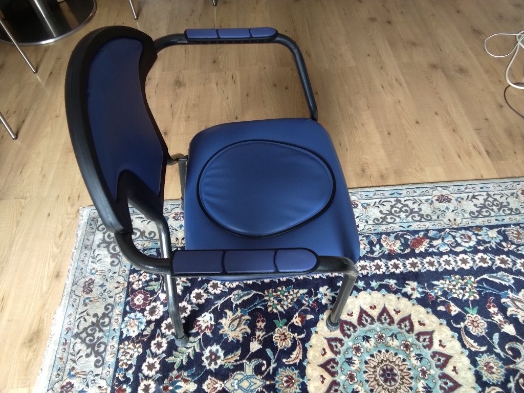 Postoel blauw, Ophalen, Zo goed als nieuw
