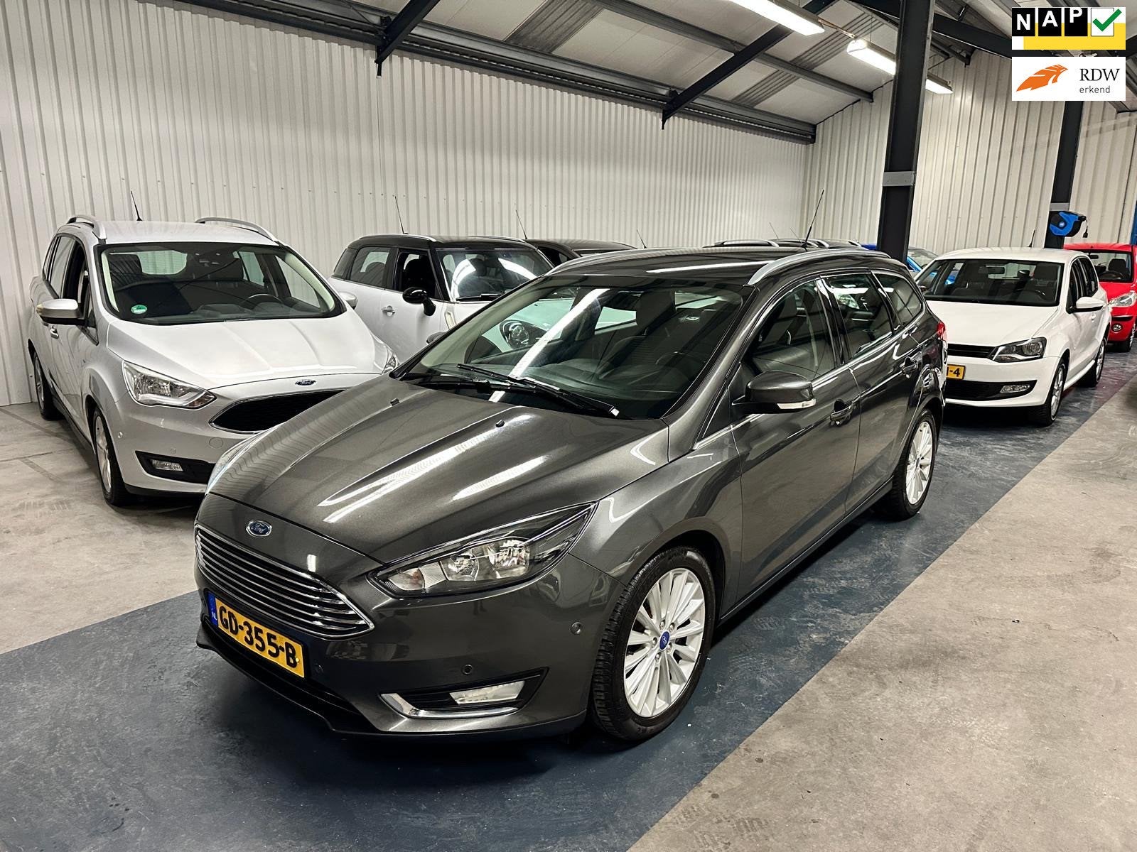Ford Focus Wagon 1.5 Titanium Edition, Euro 6, 4 cilinders, Origineel Nederlands, Handgeschakeld