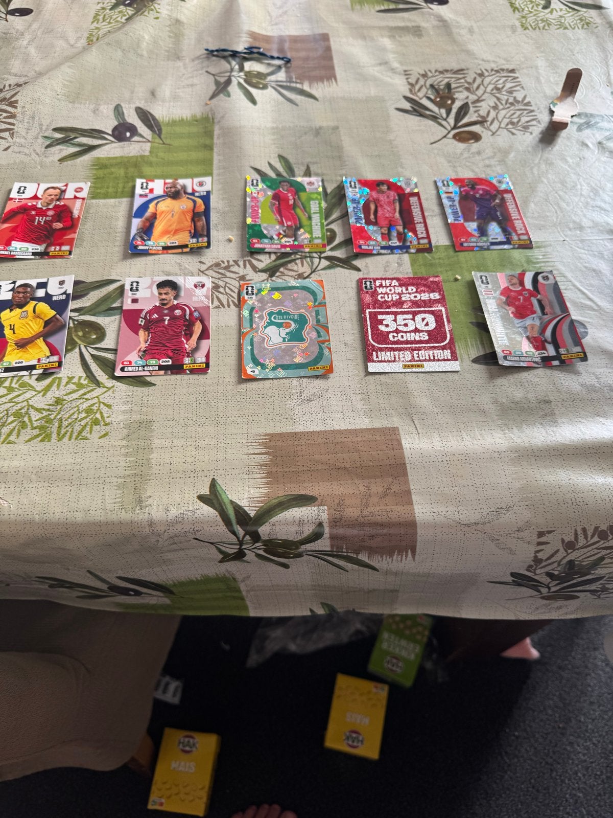 Panini FIFA World Cup 2022 Adrenalyn XL Kaarten, Ophalen of Verzenden, Gebruikt, Overige sporten, Spelerskaart
