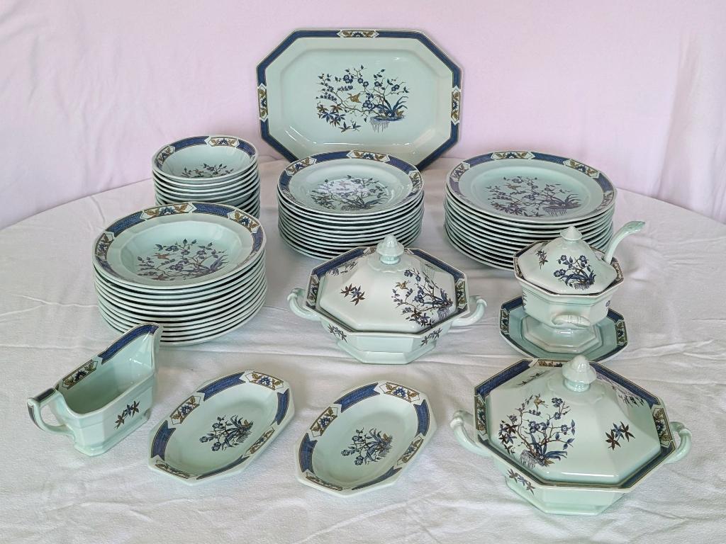 Servies Adams Wedgewood Calyx Ware Ming Toi, Ophalen, Overige typen, Zo goed als nieuw, Wedgwood