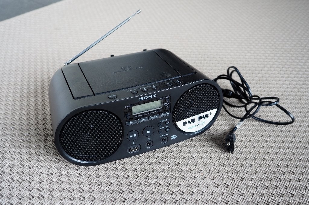Sony ZS-PS55B Personal Audio System met CD/DAB/FM/USB, Audio, Tv en Foto, Ophalen of Verzenden, Zo goed als nieuw, Radio, Met cd-speler