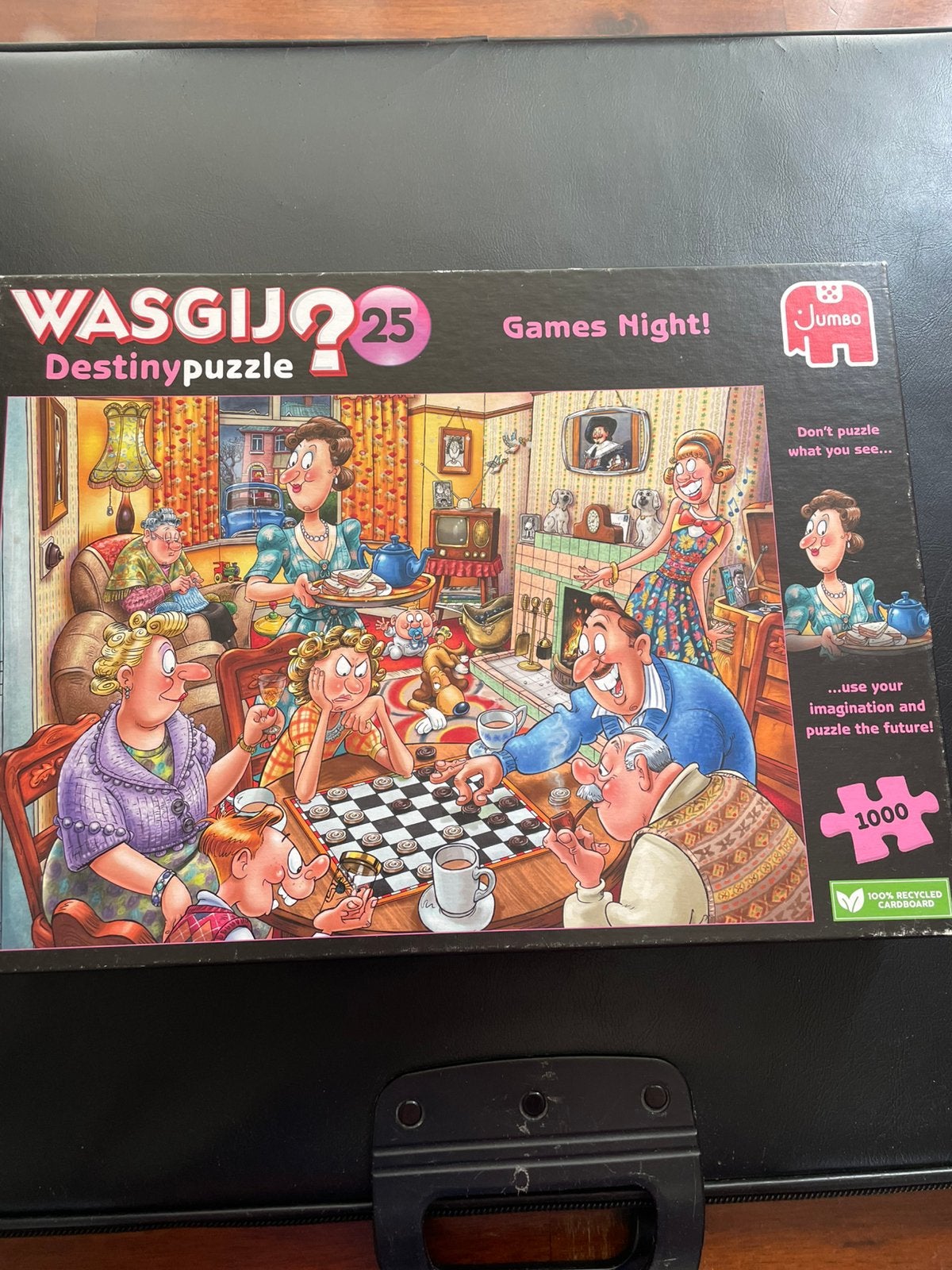 Wasgij puzzel destiny 25, Ophalen, 500 t/m 1500 stukjes, Zo goed als nieuw