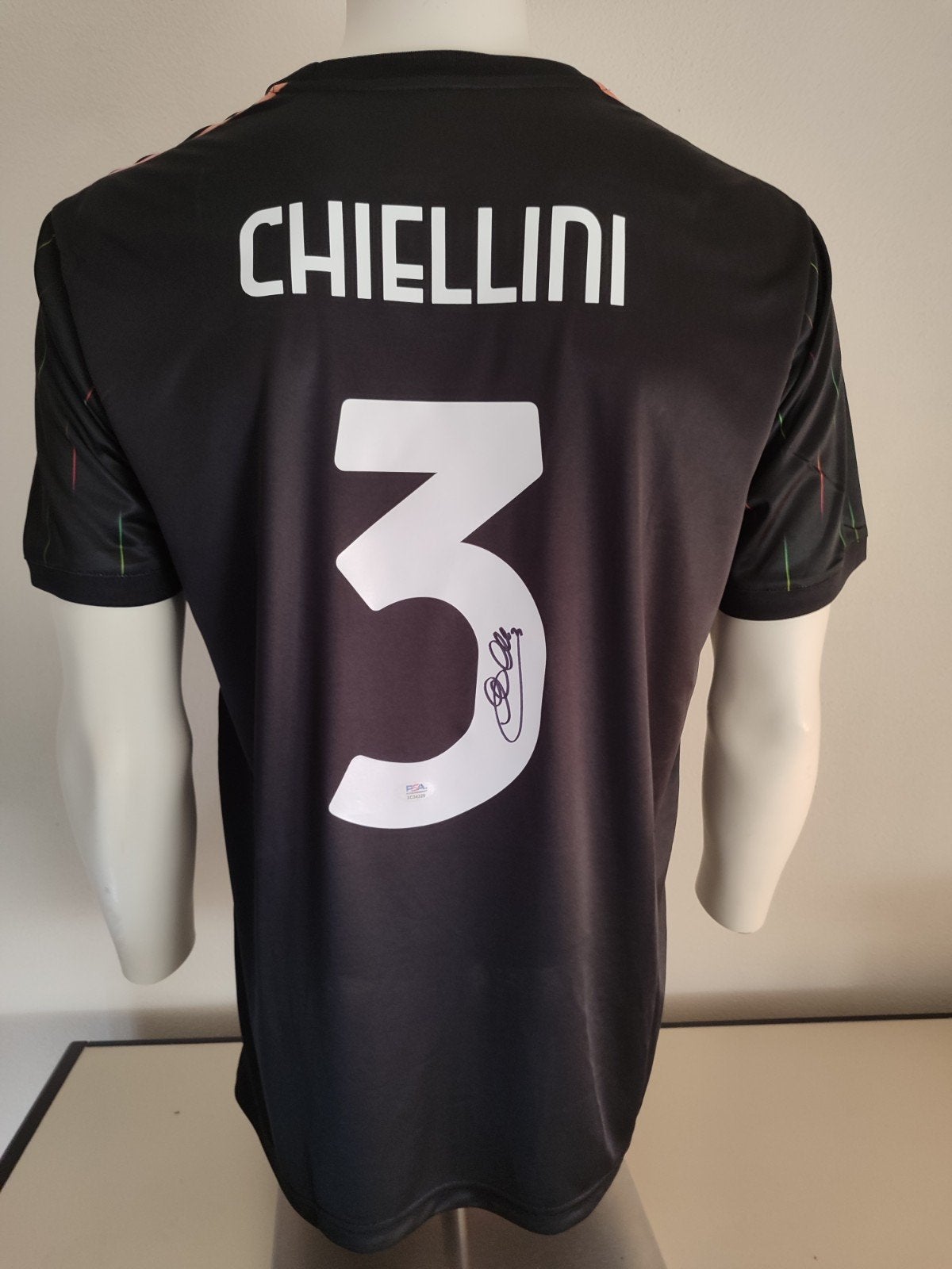 Juventus shirt gesigneerd door Chiellini met COA Beckett
Inl, Verzamelen, Sportartikelen en Voetbal, Ophalen of Verzenden, Nieuw