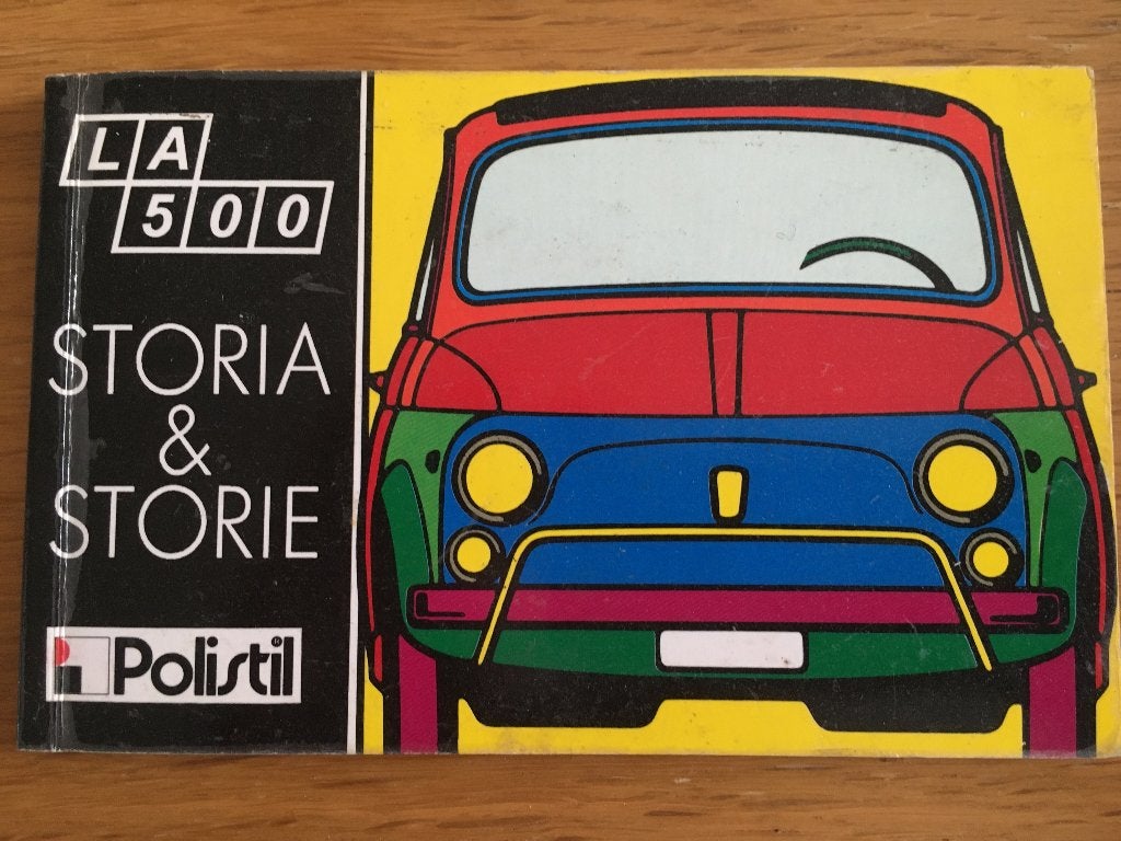 La 500 Storia & Storie Polistil - Boekje over de Fiat 500, Ophalen of Verzenden, Zo goed als nieuw, Overige merken
