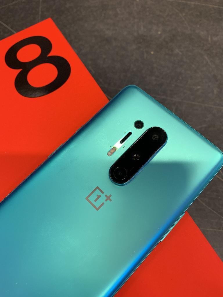 OnePlus 8 Pro 256gb 16gb ram Glacial Green - zeer net, Telecommunicatie, Mobiele telefoons | Overige merken, Ophalen of Verzenden