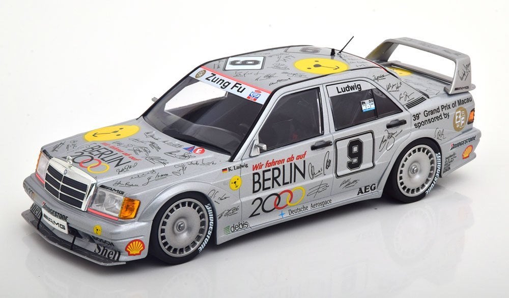 Mercedes-Benz 190E 2.5-16 Evo 2 Zung Fu #9 Macau Guia Race, Minichamps, Auto, Nieuw, Ophalen of Verzenden
