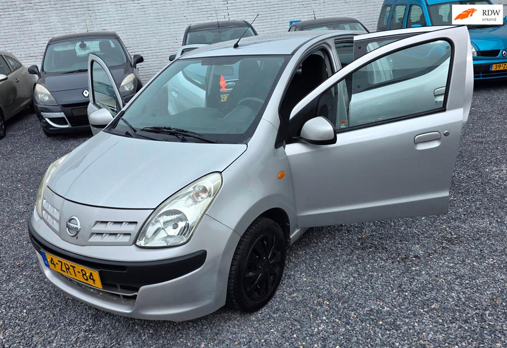 Nissan Pixo 1.0 Look 5 deurs Airco zeer netjes, Auto's, Nissan, Voorwielaandrijving, Euro 5, Stof, Gebruikt