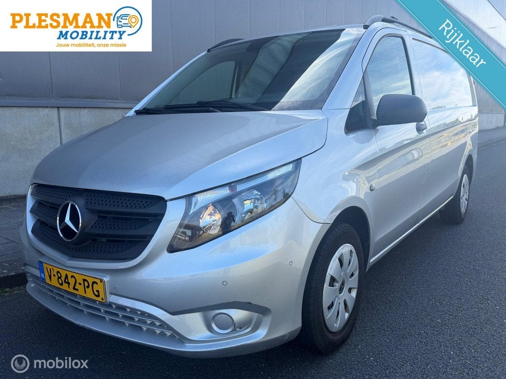 Mercedes Vito Bestel 111 CDI Functional Lang Euro 6!, Auto's, Bestelauto's, Bedrijf, Te koop, ABS, Achteruitrijcamera, Airbags