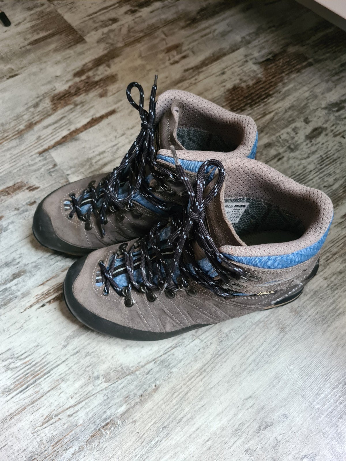 Meindl Antelao Lady GTX. B Wandelschoenen - Maat 39 1/2, Ophalen of Verzenden, Gebruikt, Schoenen