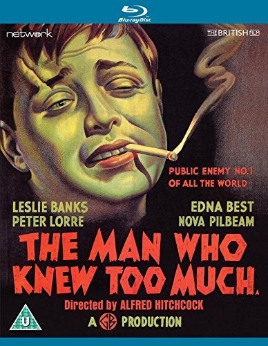 Blu-ray The Man Who Knew Too Much (Alfred Hitchcock, 1934), Engels, Alle leeftijden, Film, Engels