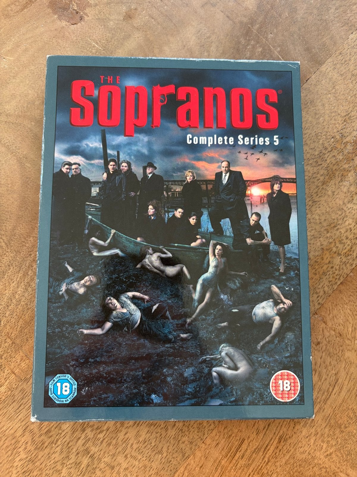 The Sopranos - Complete Series 5 DVD Boxset, Cd's en Dvd's, Dvd's | Tv en Series, Vanaf 18 jaar, Engels, Misdaad, Engels