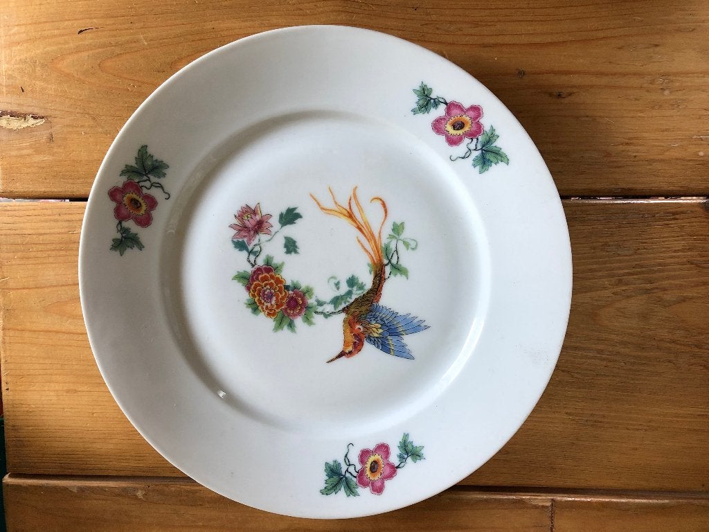 Tsjechisch bord Tsjecho Slowakije kolibrie, Ophalen of Verzenden