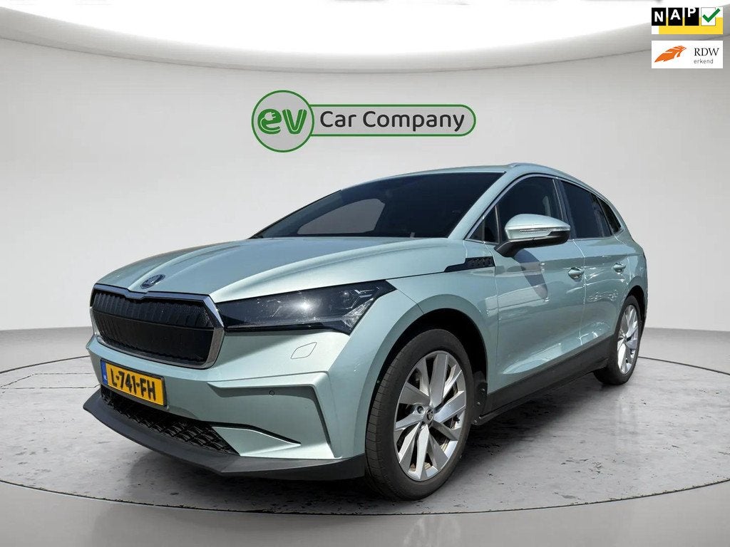 Skoda Enyaq iV 60 | SOH 93% | Volleder | Adapt. Cruise | Cam, Auto's, Skoda, Bedrijf, Te koop, Enyaq, 360° camera, ABS, Achteruitrijcamera
