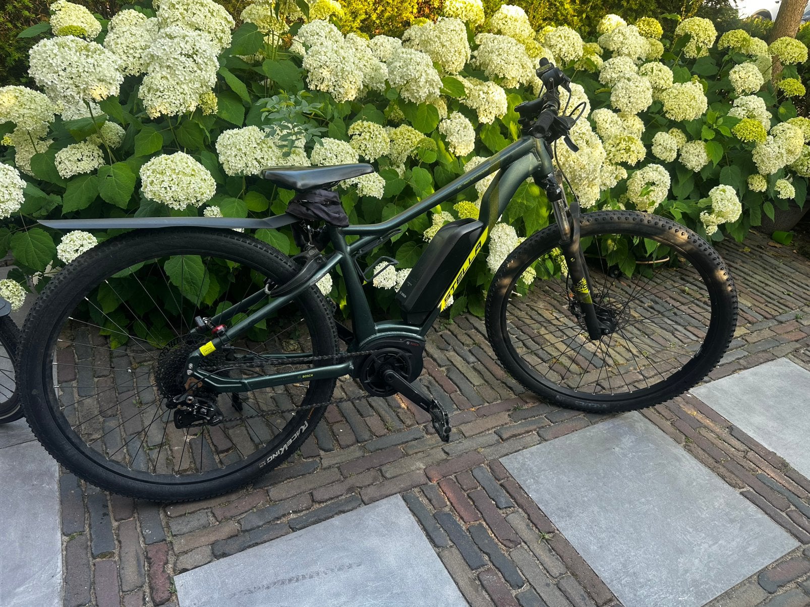 Stella Reventador e mountainbike, Ophalen, Gebruikt, 30 tot 50 km per accu, Overige merken