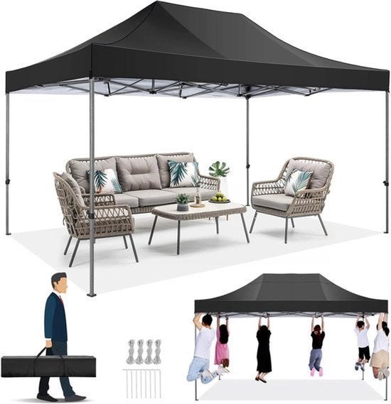 Tuinpaviljoen - Pop-Up Luifeltent – Overkapping – Tent, Corvance B.V., Verzenden, Nieuw, Corvancebol@gmail.com