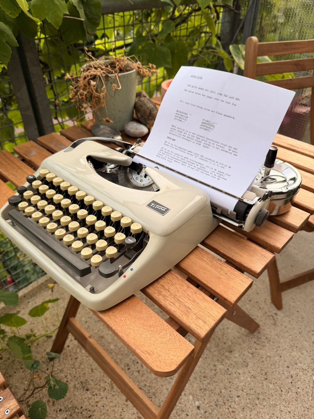 Adler tippa circa 1965/69, Diversen, Typemachines, Ophalen, Gebruikt