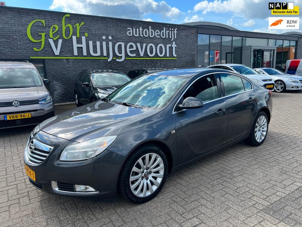 Opel Insignia 1.6 Edition, Euro 5, Stof, Gebruikt, Zwart