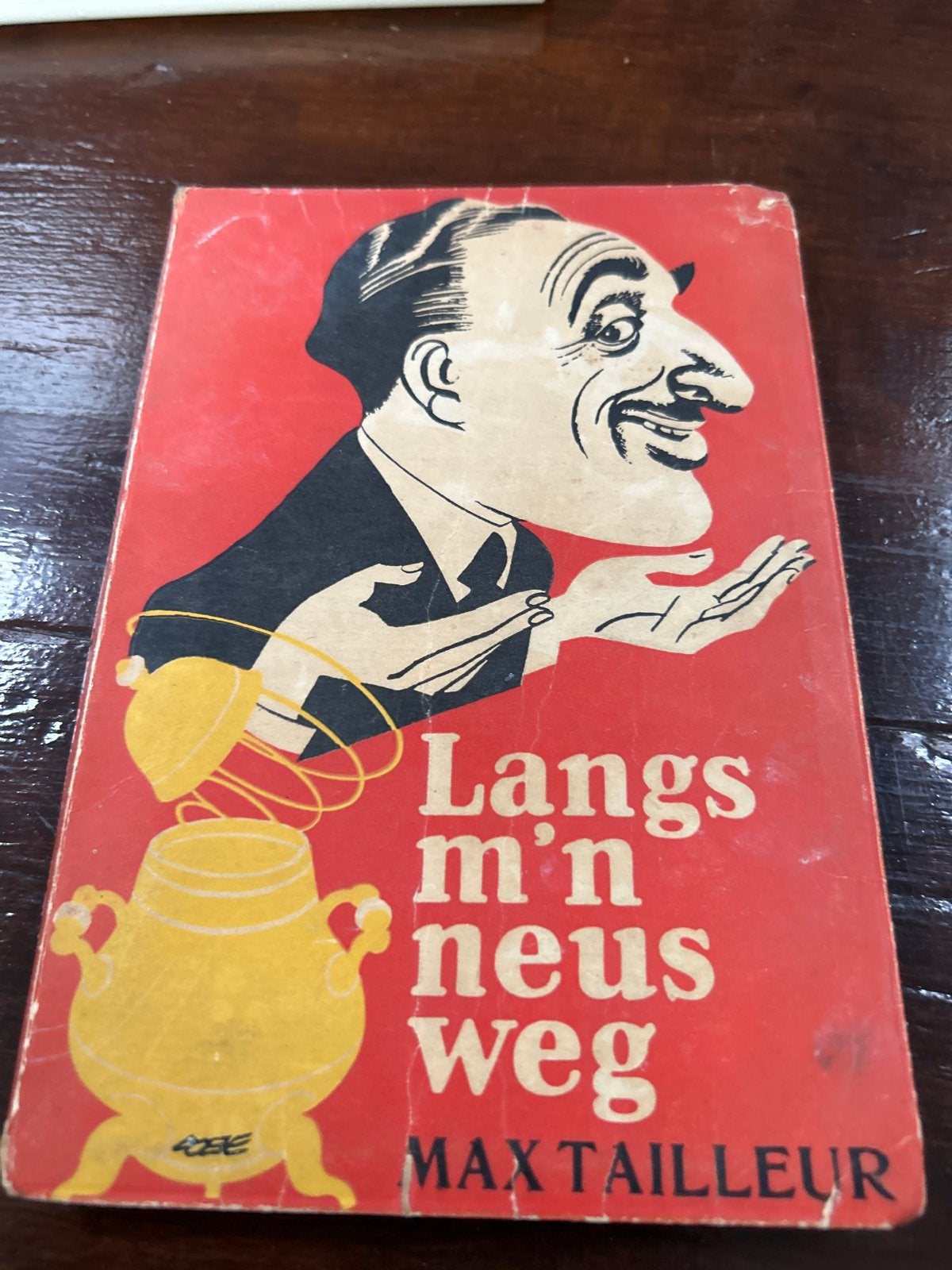 Max Tailleur - Langs m'n neus weg (Vintage Boek), Ophalen of Verzenden, Gelezen