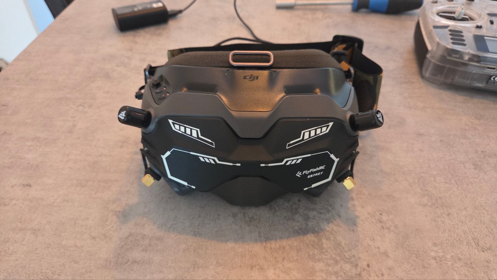 DJI Goggles V2 met diverse upgrades, Ophalen of Verzenden, Geen camera, Racedrone, Zo goed als nieuw