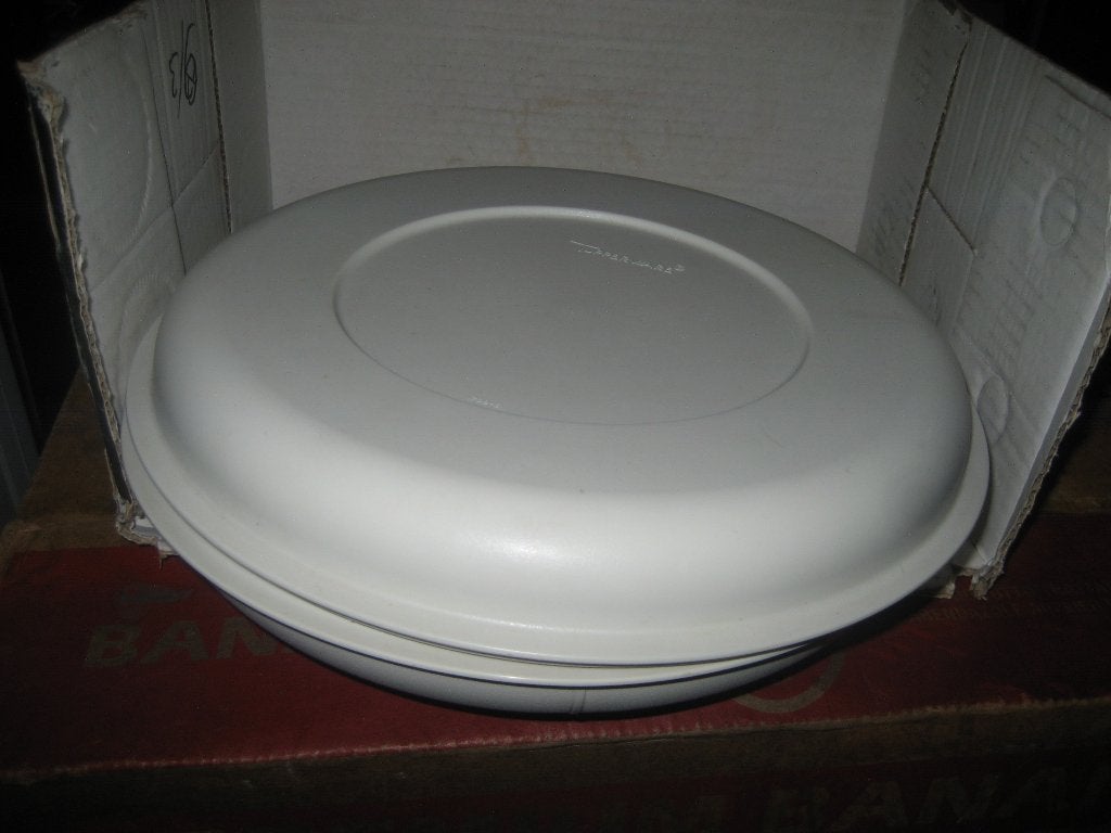 Tupperware hapjes of party serveer schaal, Schaal, Wit, Ophalen of Verzenden, Zo goed als nieuw
