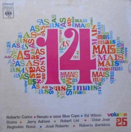Ruil of koop As 14 mais Vol 25 (CBS 1971 Brasil), Latin en Salsa, LP, Gebruikt, Ophalen of Verzenden