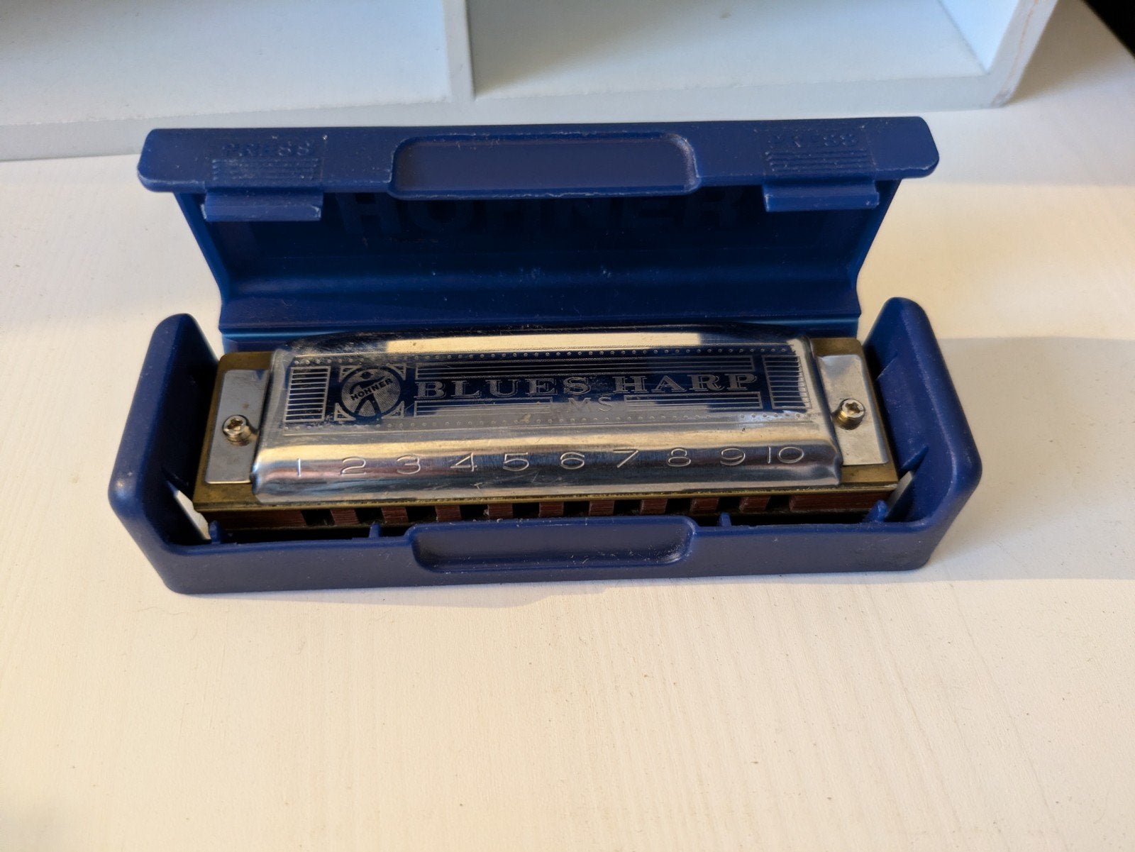 Hohner Blues Harp MS Diatonische Mondharmonica, Overige typen, Nieuw, Ophalen of Verzenden, Met koffer of doosje