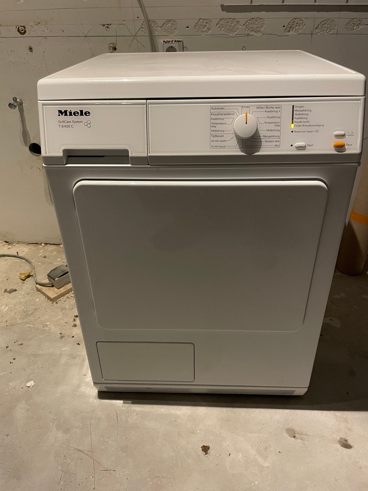 Foto 4 van Miele T8400C SoftCare System Luchtafvoer Wasdroger
